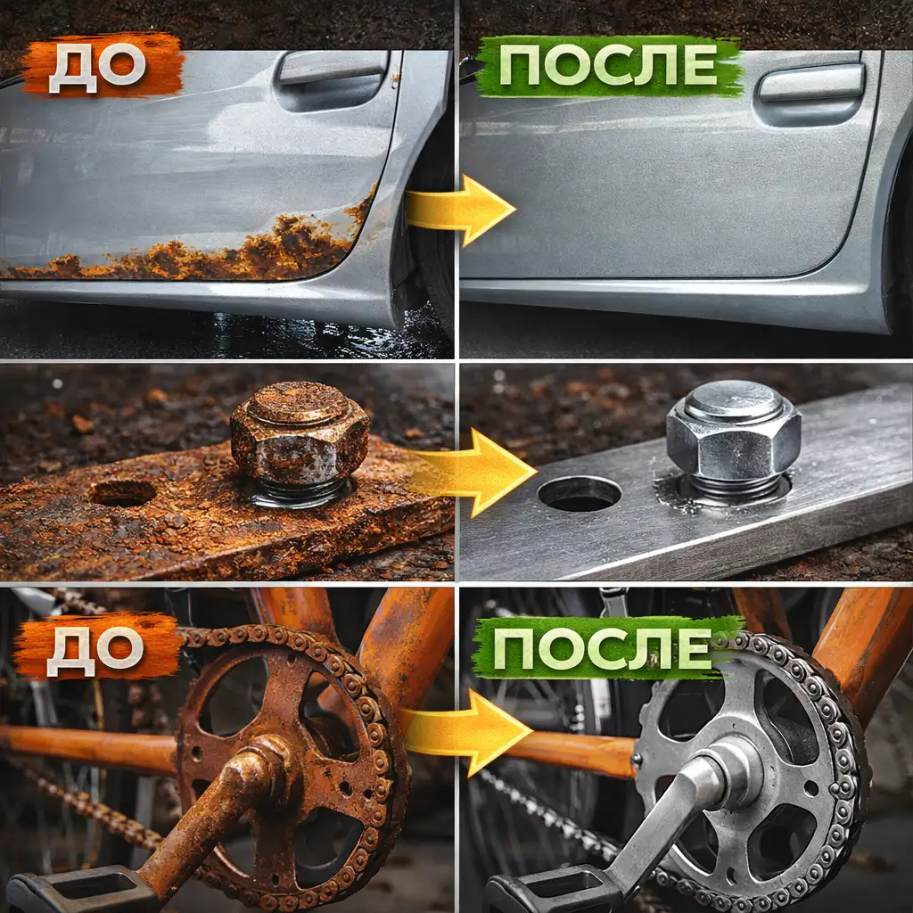 Защита от повторного появления ржавчины