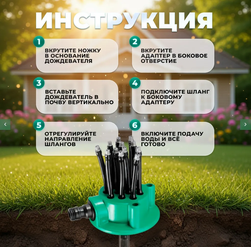 Система садового автополива