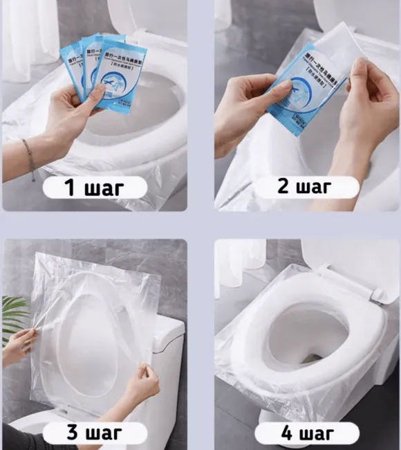 Накладки на унитаз 10шт