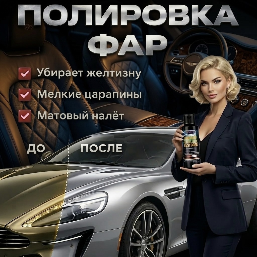 Набор для полировки фар