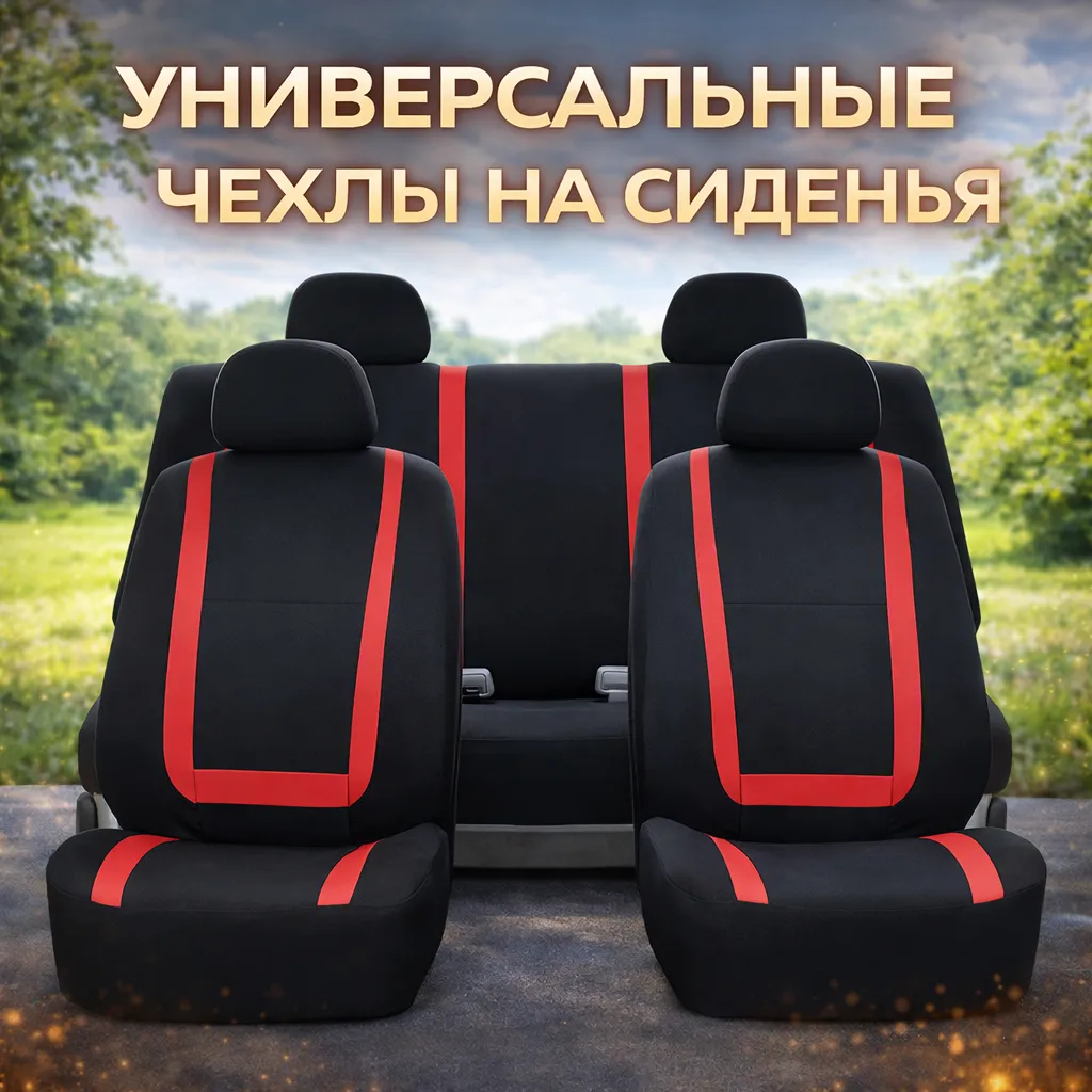 Универсальные чехлы на сиденье 