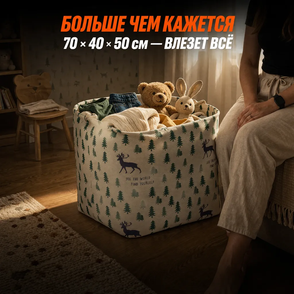 Корзина-мешок для вещей