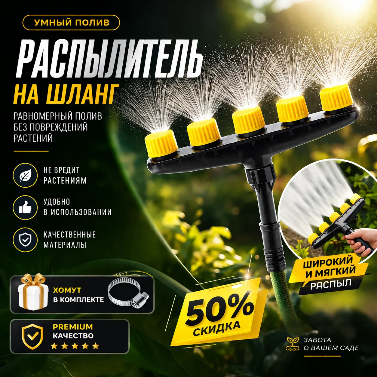 Насадка для шланга