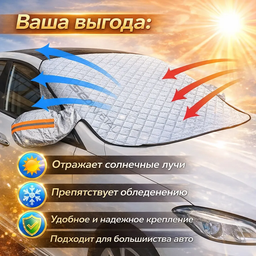 Накидка на лобовое стекло