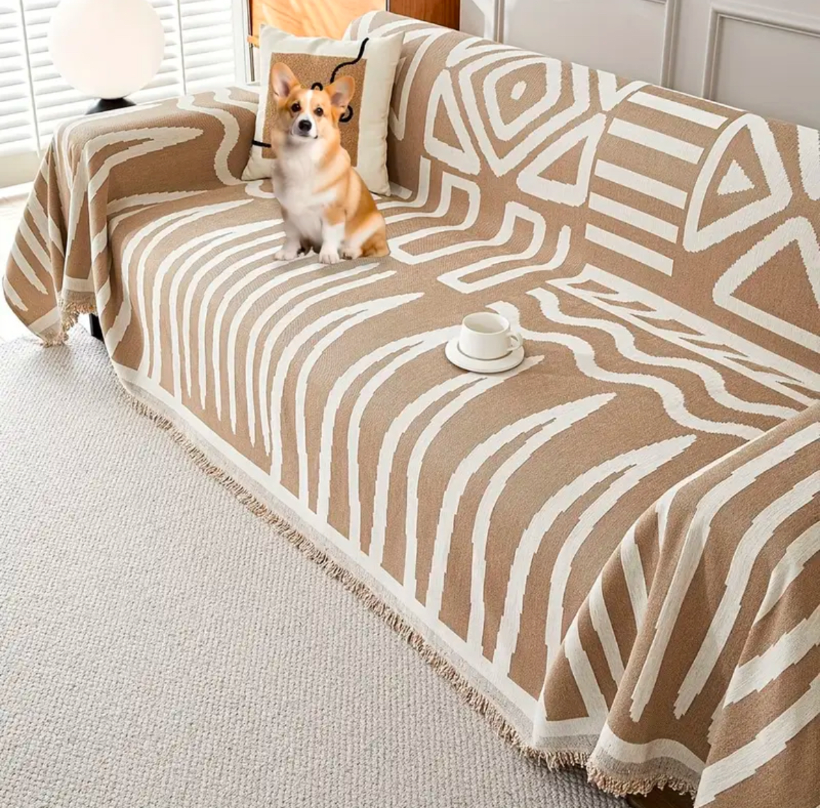 Бежевая 180*300см
