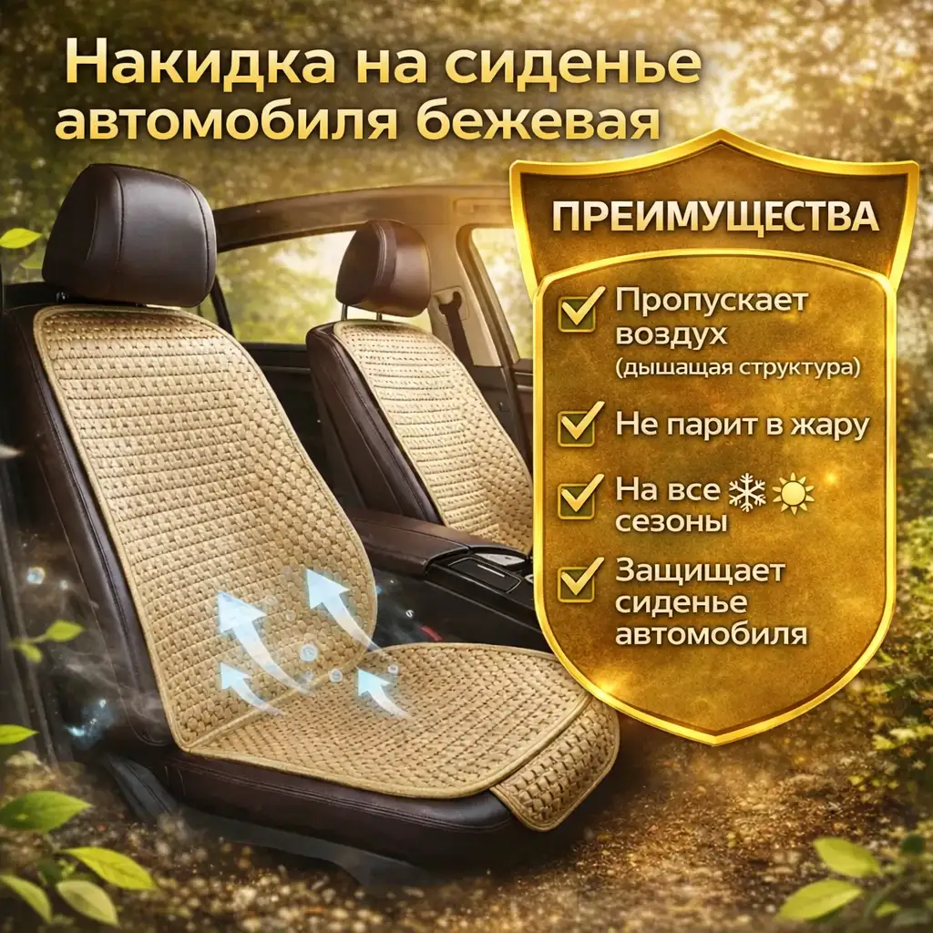 Накидка на сиденье авто