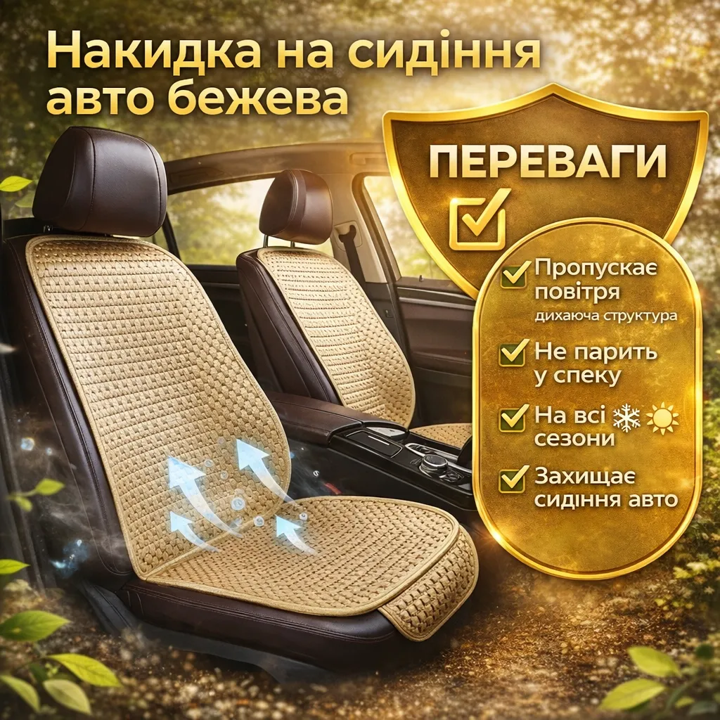 Накидка на сиденье авто