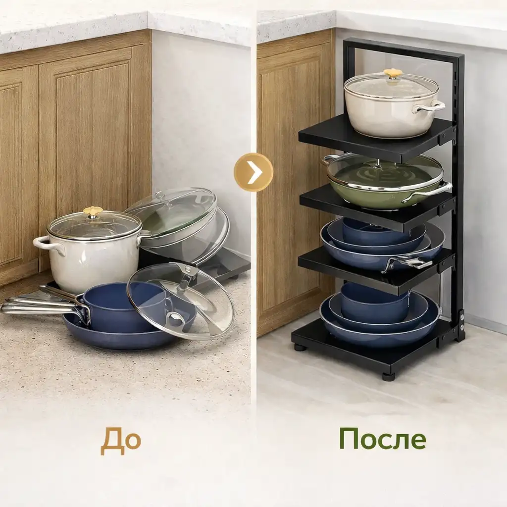 Регулируемые полки