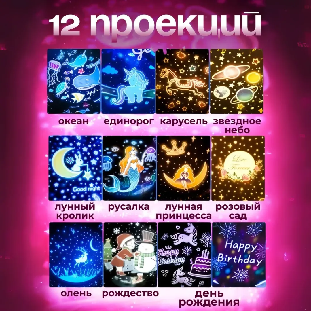 Ночник-проектор