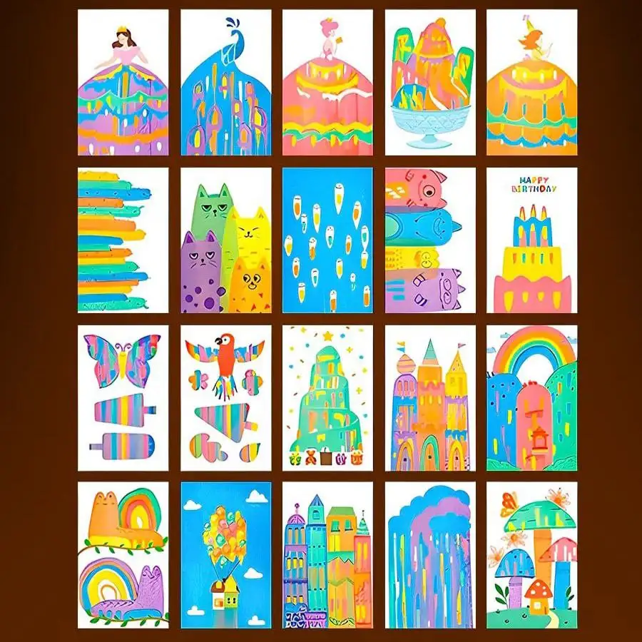 Большое разнообразие картин