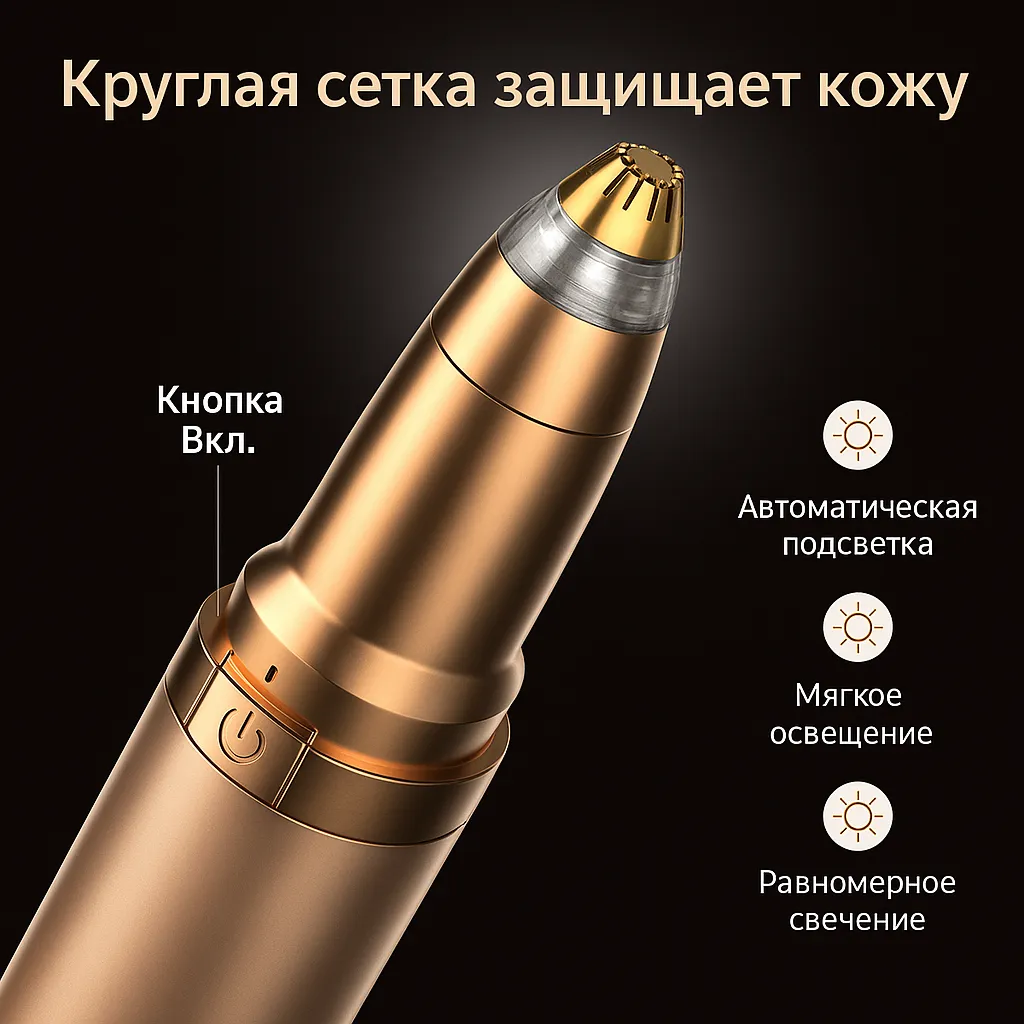 Электрические щипцы для завивки ресниц + триммер