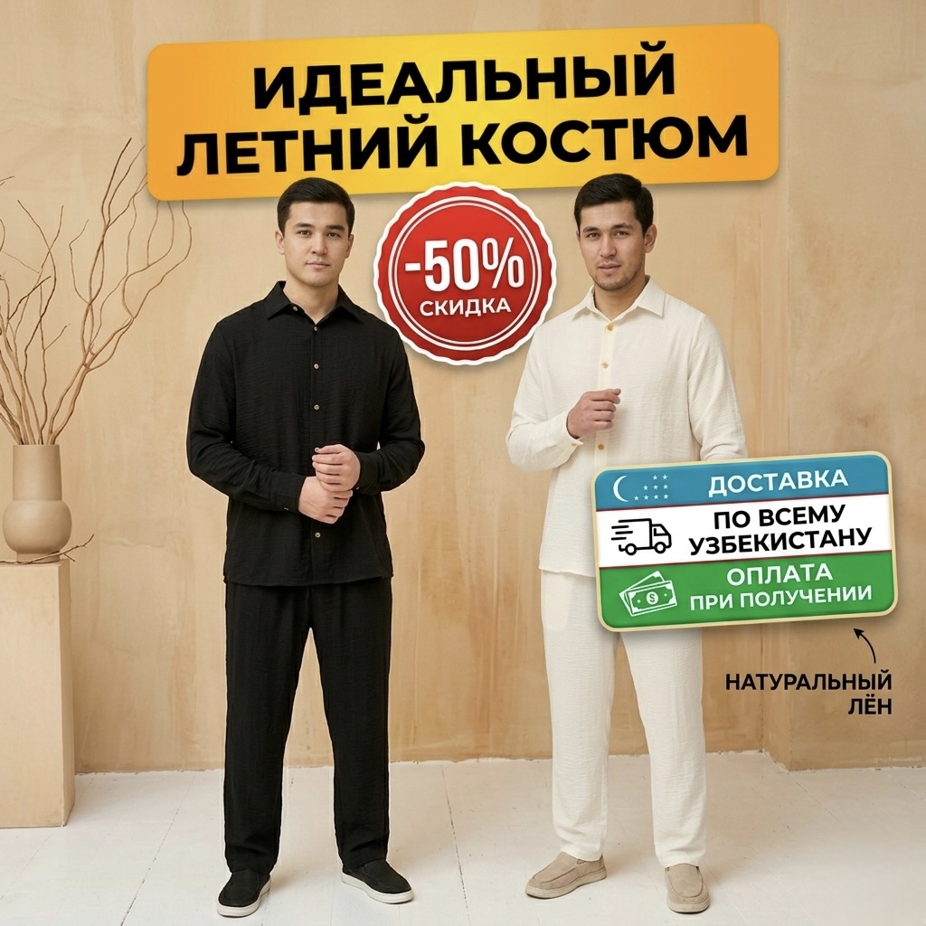 Костюм мужской оверсайз