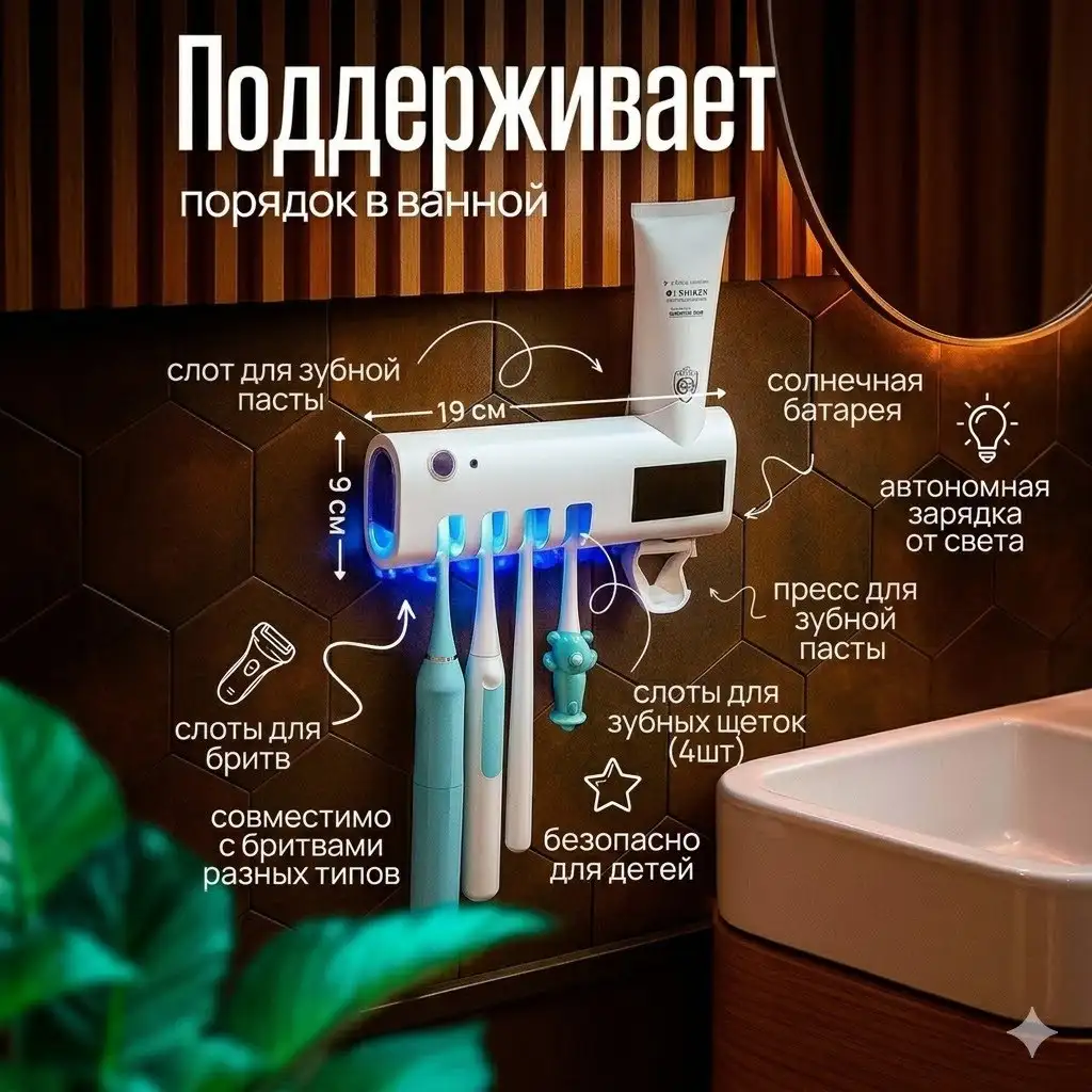 Диспенсер для зубной пасты