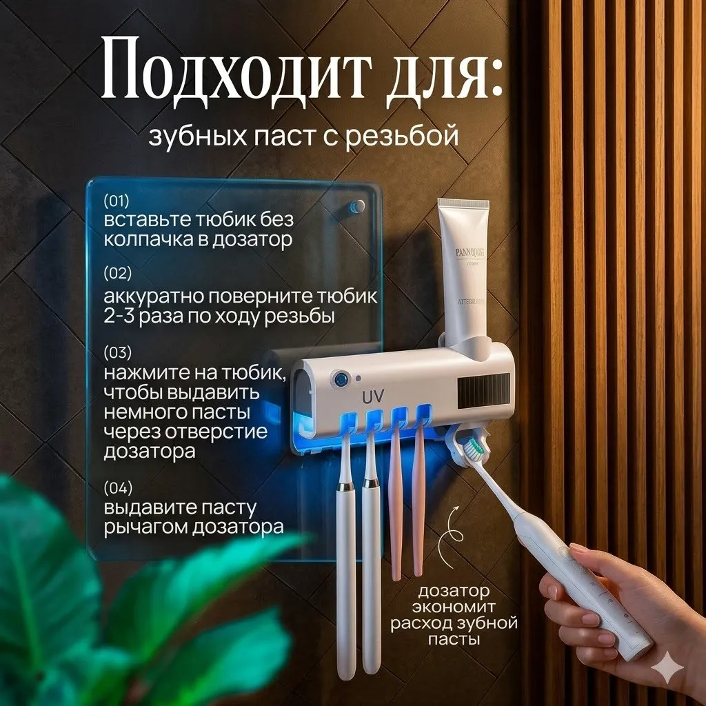Держатель зубных щеток