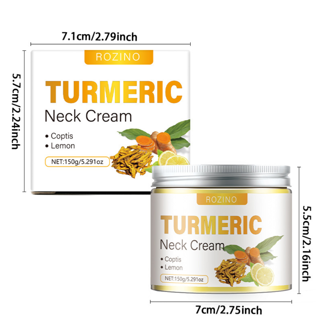 Лифтинг-крем для шеи "TURMERIC"