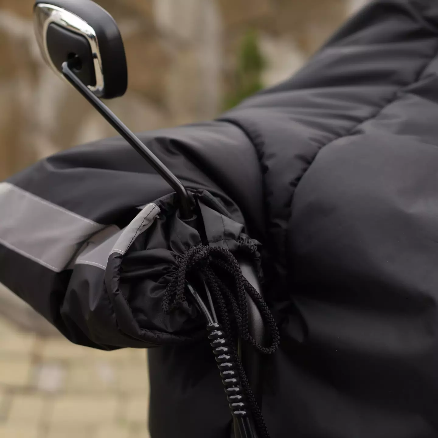 Накидка одеяло для мото курьера