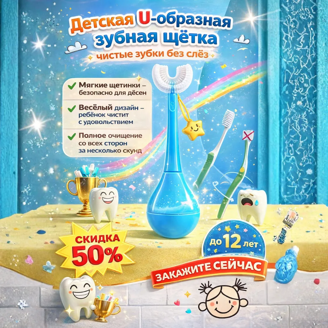 Детская зубная щетка