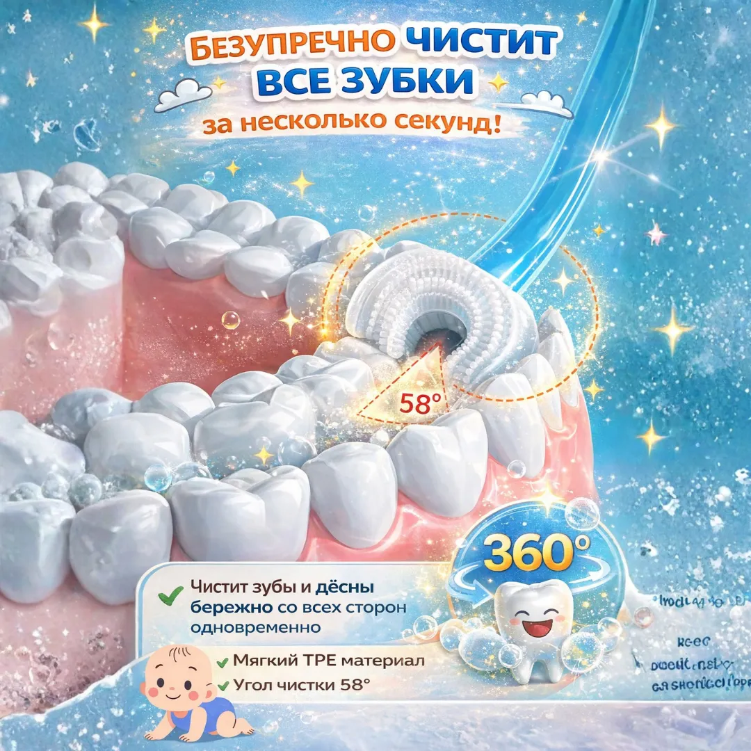 Детская зубная щетка